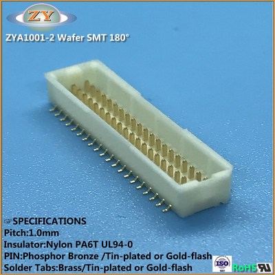 1.0 Pitch Double Row Wafer SMT 180°